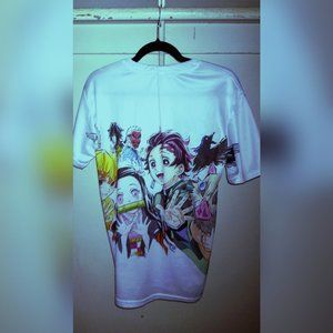 Demon Slayer all over print jersey shirt M